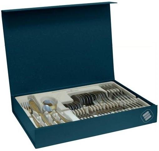 Set de Talheres c/ Luxury 24 Peças (Aço Inoxidável 18%) - MAGEFESA