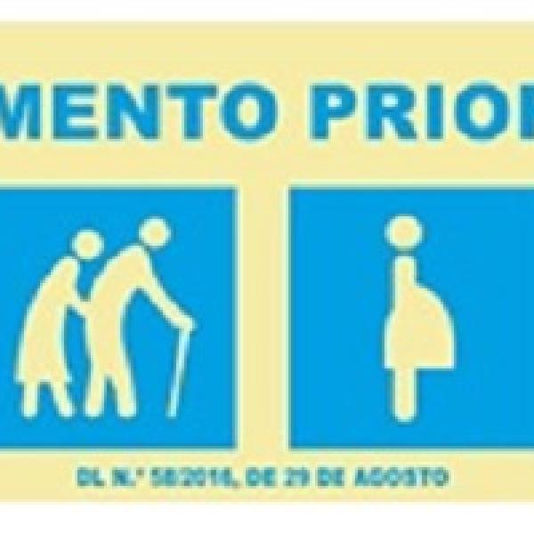 Sinal de Informação - Vinil 200x70mm