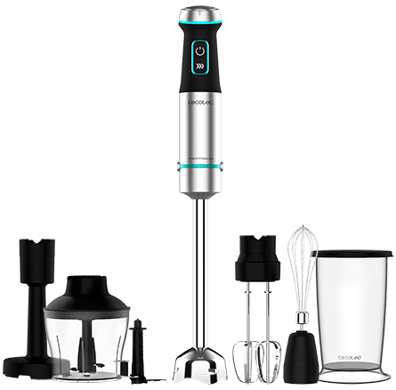 Conjunto Varinha e Acessórios XL PerfectCream & Crush 1200W - CECOTEC 04293