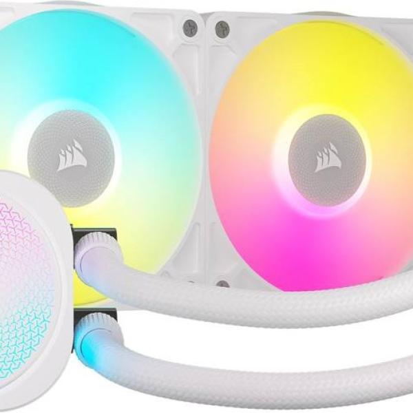 Water Cooler CPU iCue Link Titan 240 RX RGB 240mm (Branco) - CORSAIR