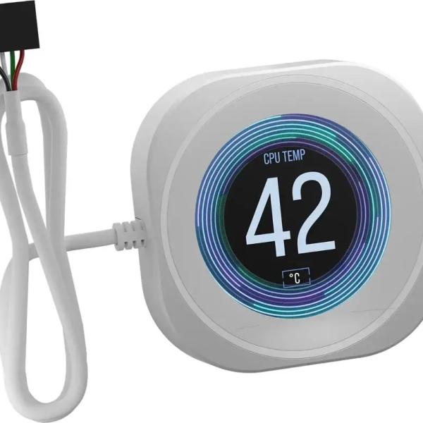 Módulo de Display para Water Cooler Nautilus RS LCD iCUE 2.1 IPS (Branco) - CORSAIR