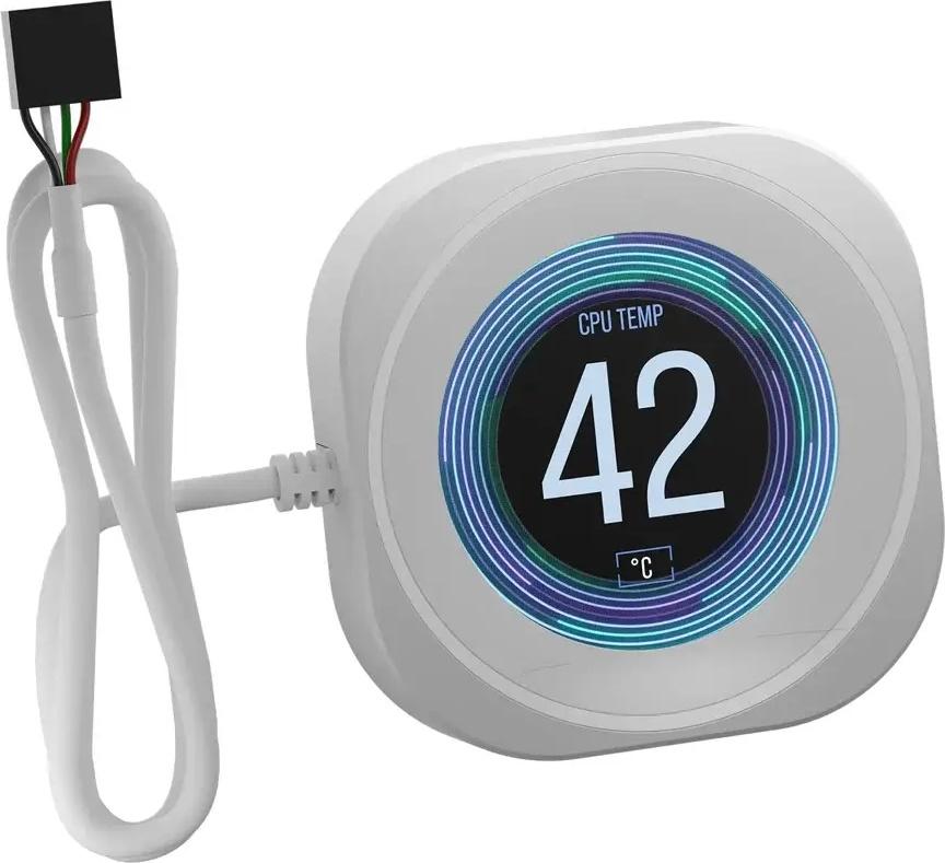 Módulo de Display para Water Cooler Nautilus RS LCD iCUE 2.1 IPS (Branco) - CORSAIR