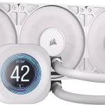 Water Cooler CPU Corsair NAUTILUS RS LCD 360mm Branco
