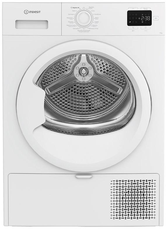 Máquina de Secar Roupa C YSD 82D WW SPT 8Kg Bomba de Calor (Branco) - INDESIT