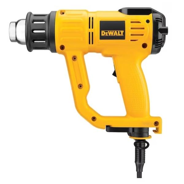 Pistola de Calor/Ar Quente 50 - 600°C 2000W (Amarelo/Preto) - DEWALT