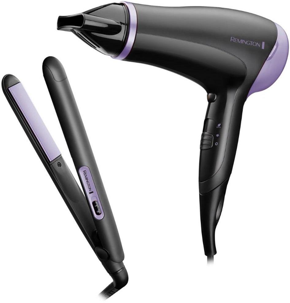 Pack Secador de Cabelo + Alisador de Cabelo D3016GP Style Essentials Gift Set - REMINGTON