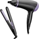 Pack Secador de Cabelo + Alisador de Cabelo D3016GP Style Essentials Gift Set - REMINGTON