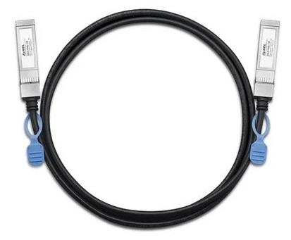 Cabo de Rede SFP+ Preto (1 metro) - ZYXEL