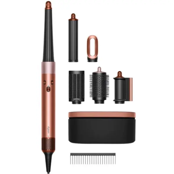 Modelador/Secador Multifunção Airwrap i.d. Liso + Ondulado (Amber Silk) - DYSON