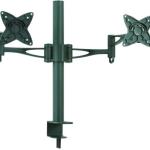 Suporte de Mesa p/ 2x Monitores/TV´s 13~23 (Preto) - TooQ