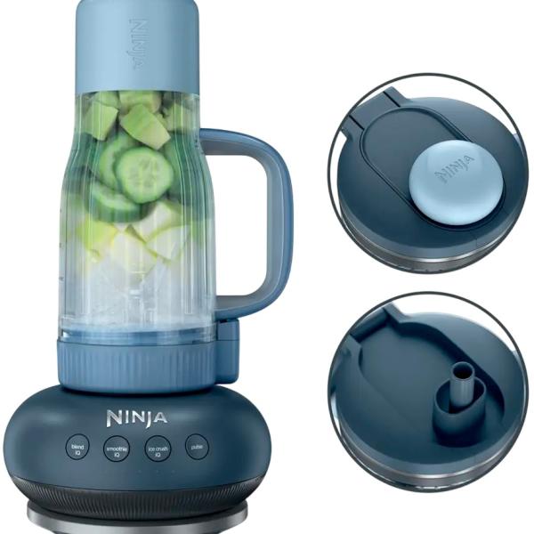 Liquidificadora BlendBOSS Tumbler 750ml 1100W (Azul Cyberspace) - NINJA