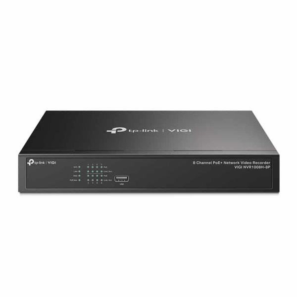 Gravador de Vídeo PoE+ TP - Link VIGI NVR1008H - 8P 8 Canais — Recondicionado