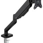 Suporte de Mesa c/ Mola a Gás p/ Monitor 17 a 32 9Kg (Preto) - TooQ