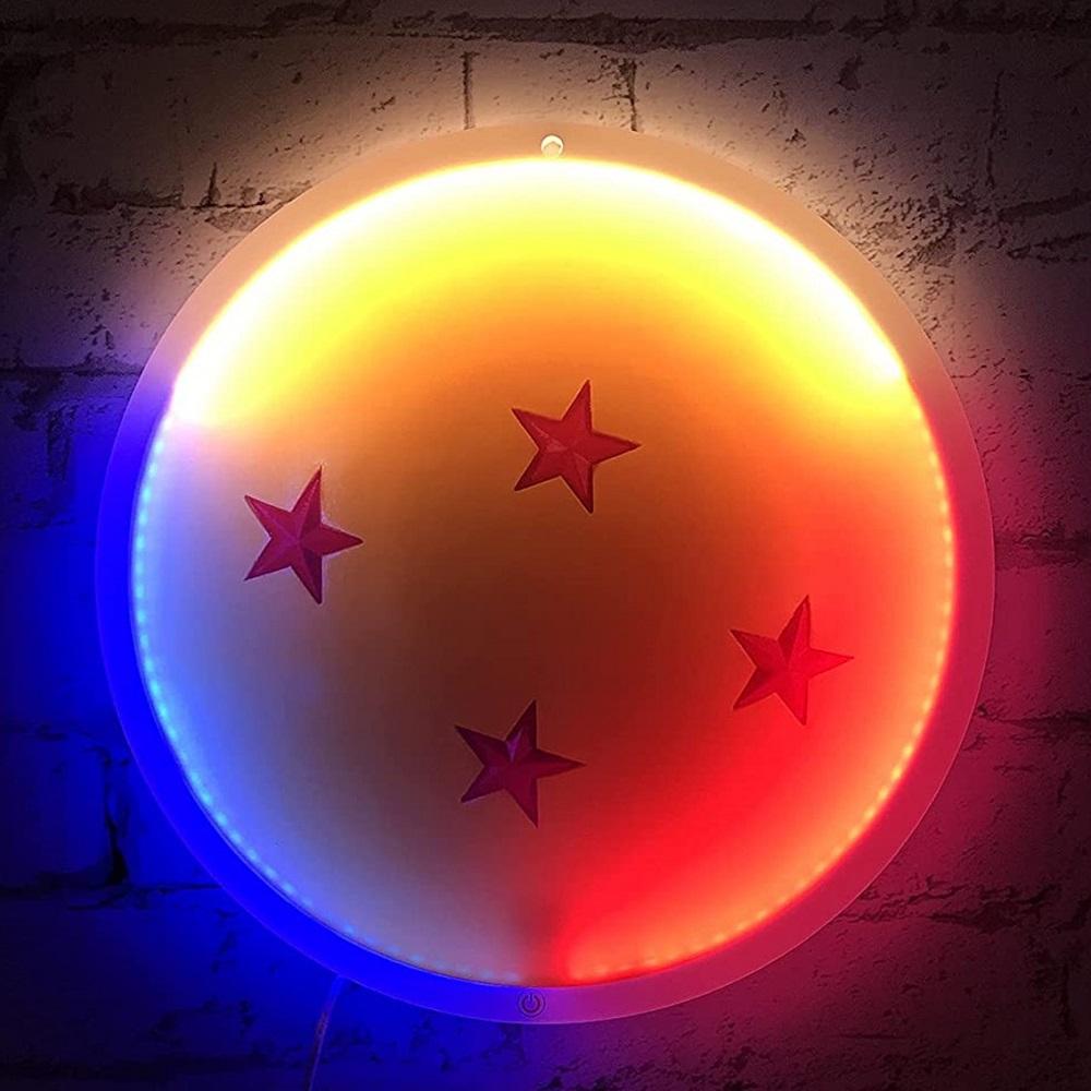 Lâmpada LED Neon Dragon Ball Z 30cm - TEKNOFUN