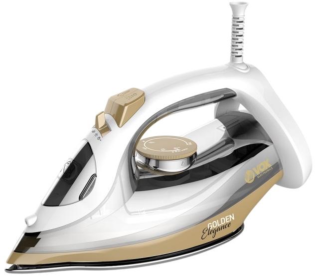 Ferro de Engomar DBL 5045 2400W (Branco/Dourado) - VOX
