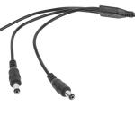 Cabo Adaptador 1 Femea - 3 Machos Alimentação DC (40cm)