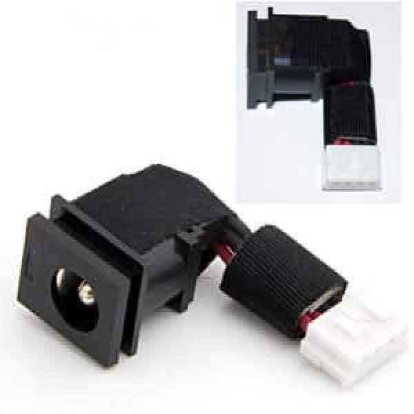 Jack de alimentação AC recondicionado AC207 para Toshiba R500/R600, com cabo