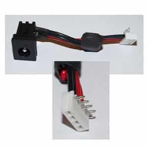NOTEBOOK AC JACK MODEL:AC218 TOSHIBA M70 C/CABO — Recondicionado