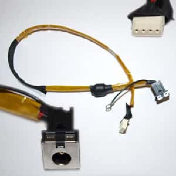 Jack AC para portátil AC224 com cabo — Toshiba SAT. P500/P505 — Recondicionado