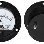 Voltímetro Redondo de Painel 15V DC