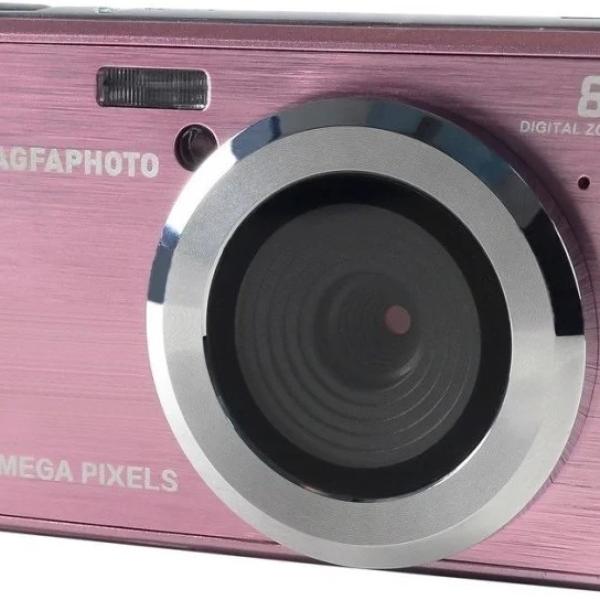 Câmara Fotográfica Digital Realishot DC5200 (Rosa) - AGFAPHOTO