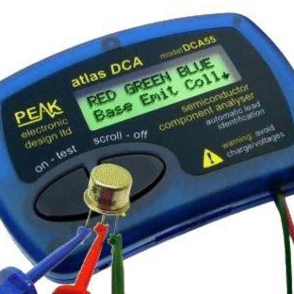 Analisador de Componentes Electrónicos DCA55