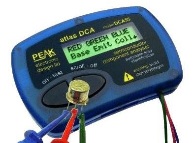 Analisador de Componentes Electrónicos DCA55