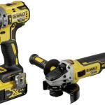 Pack Aparafusadora DCD796 + Rebarbadora DCG405 + 2 Baterias 5.0AH + Mala - DEWALT