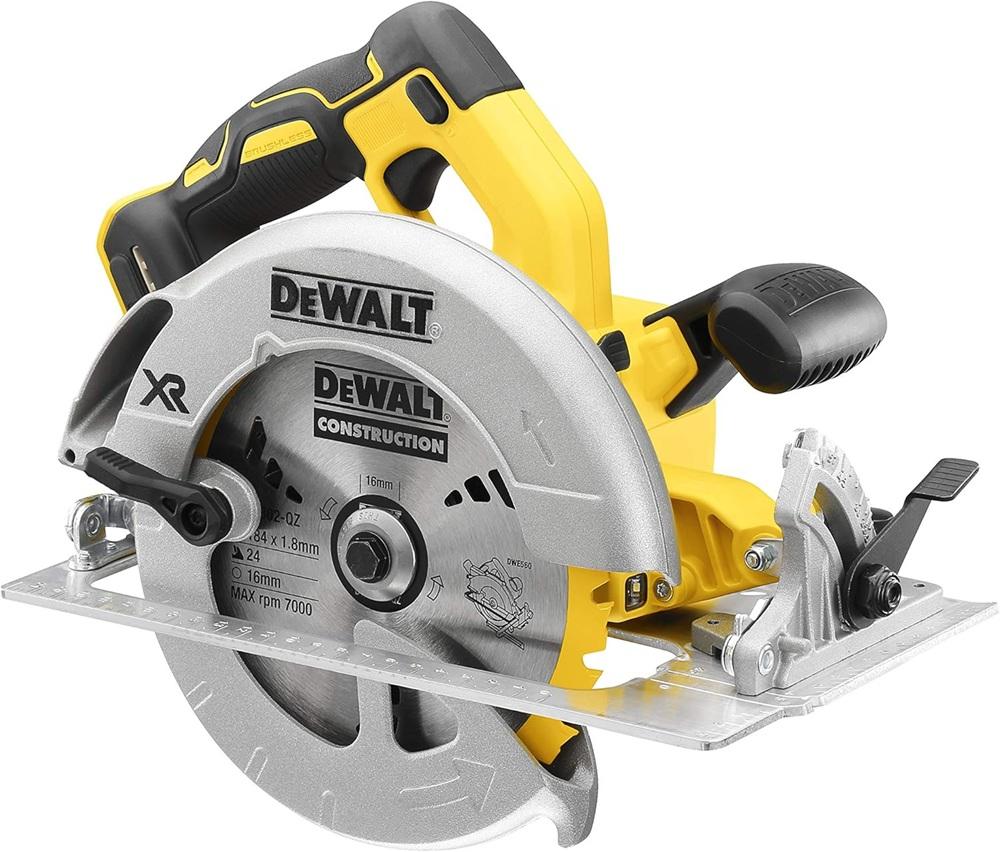 Serra Circular Portátil DCS570NT - XJ 5500 RPM (Preto/Amarelo) - DEWALT