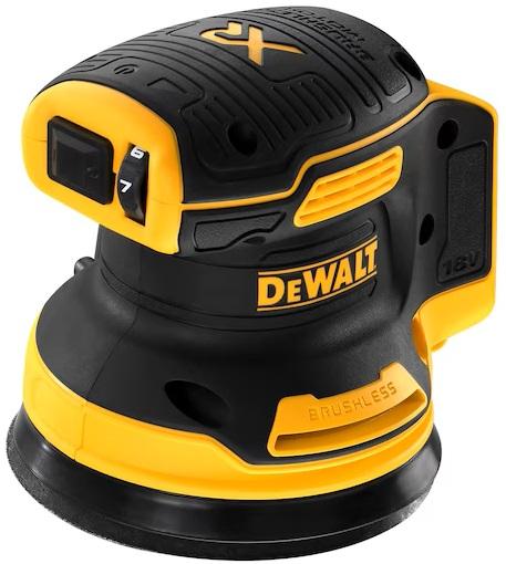 Lixadora Orbital s/ Escovas XR 18V s/ Carregador/Bateria (Preto/Amarelo) - DEWALT