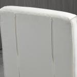 Sofá Cama Individual Sofá Cama Individual Sofá Reclinável com Almofada para Sala Quarto Carga 100 kg 65x69x80 cm Creme