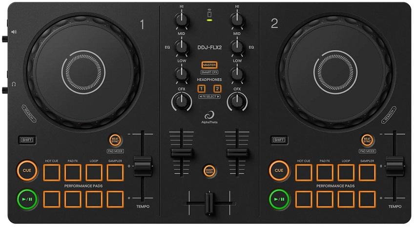 Controlador DJ Compacto 2 Canais (Preto) - ALPHATHETA