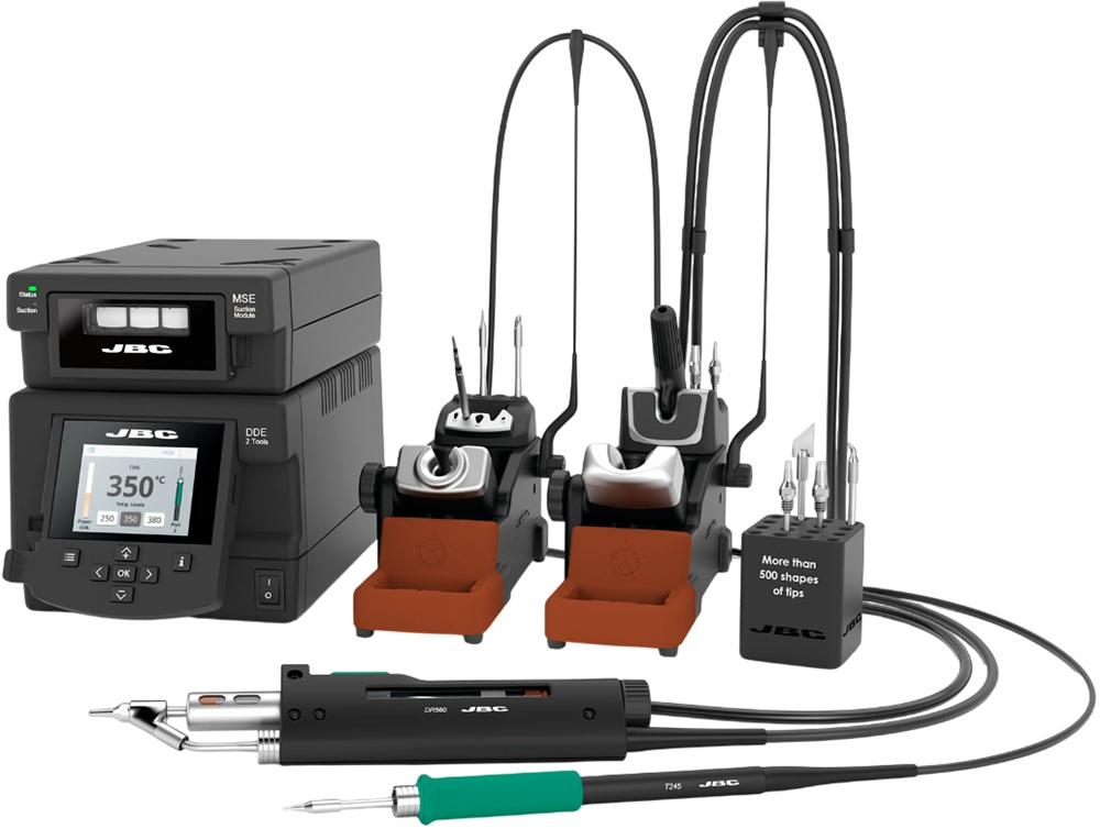Estação de Soldadura de Precisão 230V DDSE c/ 2 Ferramentas - JBC