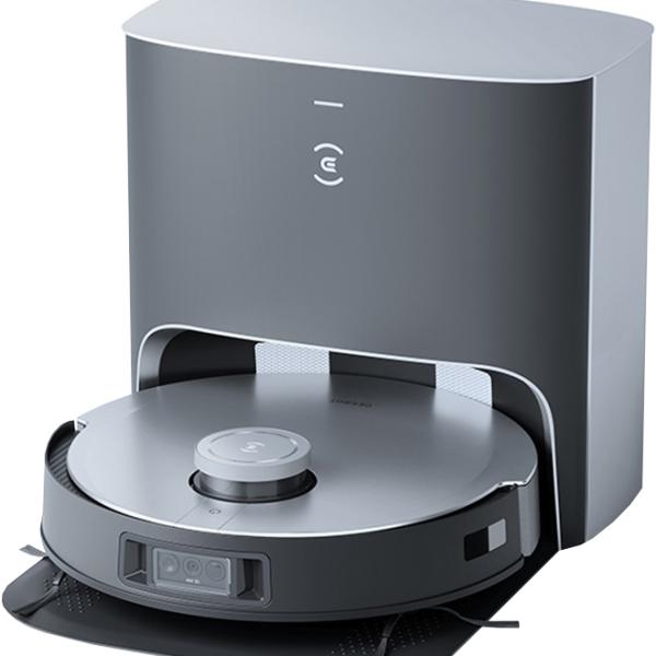 Aspirador Robot Deboot X1 PLUS 5000Pa c/ Base de Carregamento (Preto) - ECOVACS