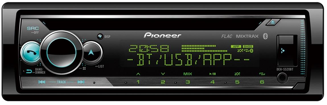 Auto Rádio RDS AM/FM 4x 50W MOSFET CD - RW/USB/AUX/BLUETOOTH Android - Pioneer