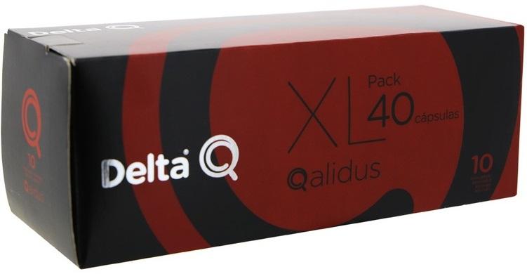 Pack 40x Cápsulas Qalidus Compatível c/ Delta (Intensidade 10) - DELTA Q