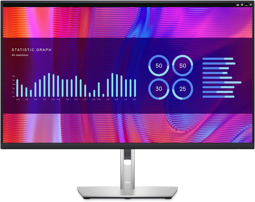Monitor 31.5 P Series P3223DE Quad HD LCD (Preto) - DELL