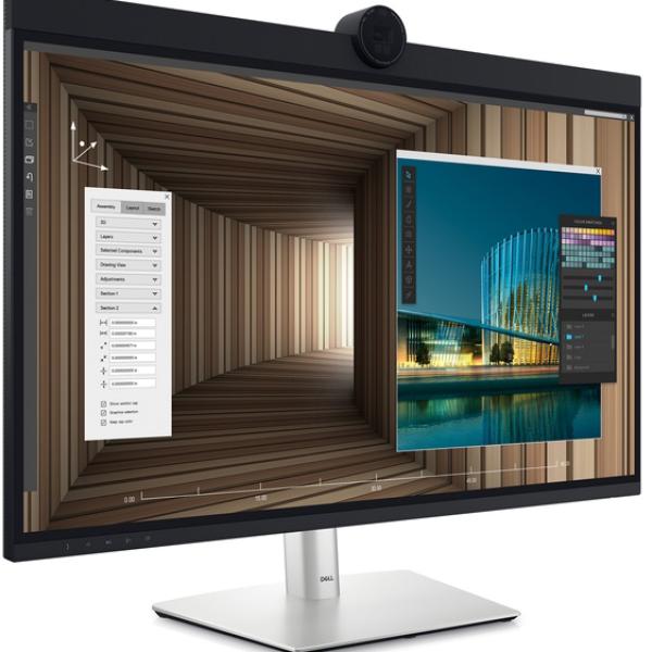 Monitor 31.5 UltraSharp U3224KBA 6K Ultra HD LCD (Preto/Prateado) - DELL