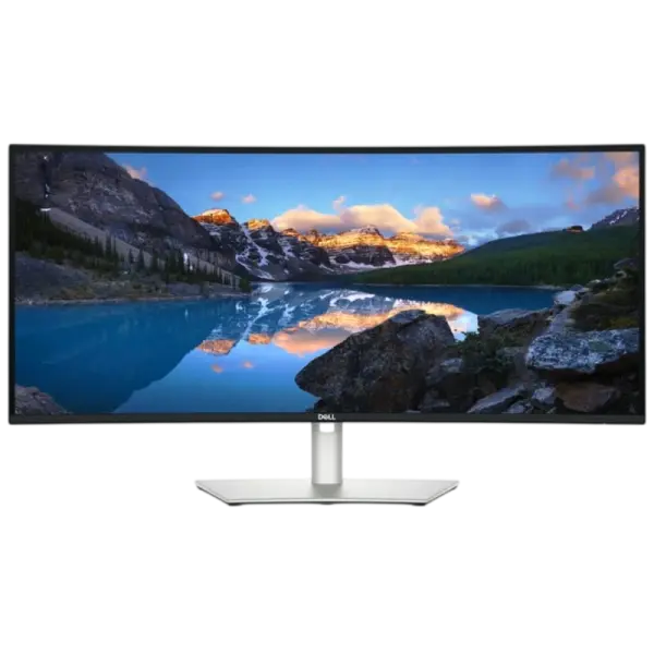 Monitor Curvo IPS UltraSharp 34.1 U3425WE Wide Quad HD LCD (Prateado) - DELL