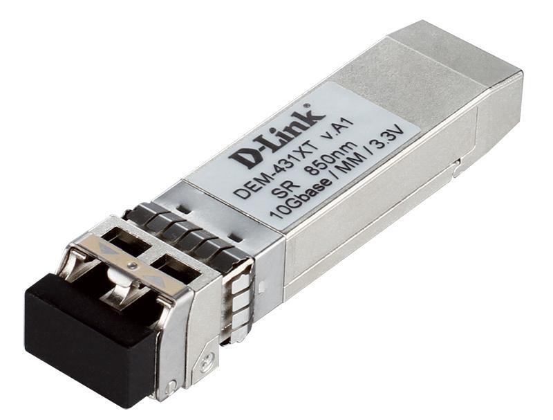 Módulo Transcetor de Rede 10000 Mbit/s SFP+ Fibra Ótica (300m) - D - LINK