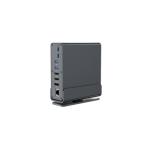 Docking Station Gembird Type - CF 15in1 Usb HUB USB 2.0 x2 Usb 3.2 x 2 / Typce - C x 3PD HDMI x 2 DP x1 Card reader GigaLAN 3.5mm Audio