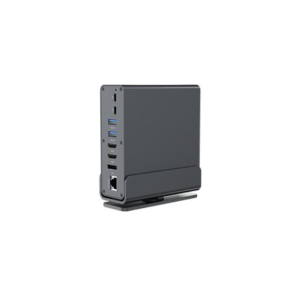 Docking Station Gembird Type - CF 15in1 Usb HUB USB 2.0 x2 Usb 3.2 x 2 / Typce - C x 3PD HDMI x 2 DP x1 Card reader GigaLAN 3.5mm Audio