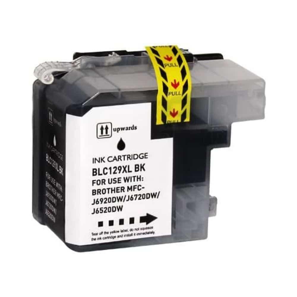 Tinteiro Compatível Brother LC129XL Substitui LC129XLBK Preto — Recondicionado