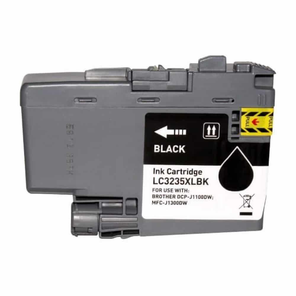Tinteiro Compatível Brother LC3235XL/LC3233 Substitui LC3235XLBK/LC3233BK Preto — Recondicionado