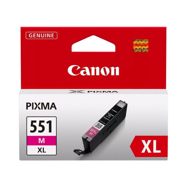 Tinteiro Original Canon CLI - 551M XL Alta Capacidade Magenta