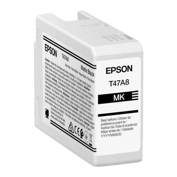 Tinteiro Original Epson T47A8 Preto Mate — Recondicionado
