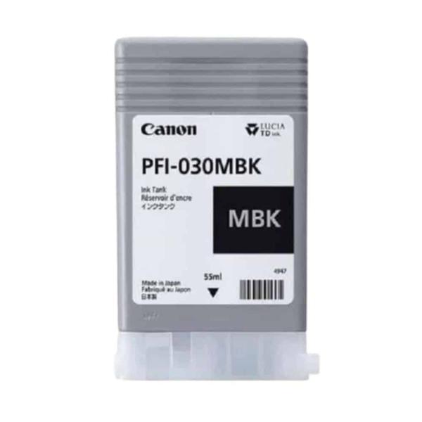 Tinteiro Original Canon PFI030 Preto Mate — Recondicionado