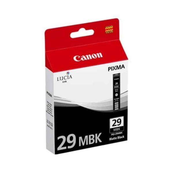 Tinteiro Original Canon PGI29 Preto Mate — Recondicionado