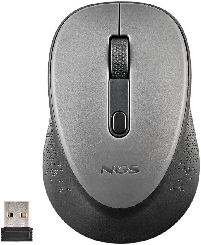 Rato Ótico RF Wireless DEW 1600DPI (Cinza) - NGS