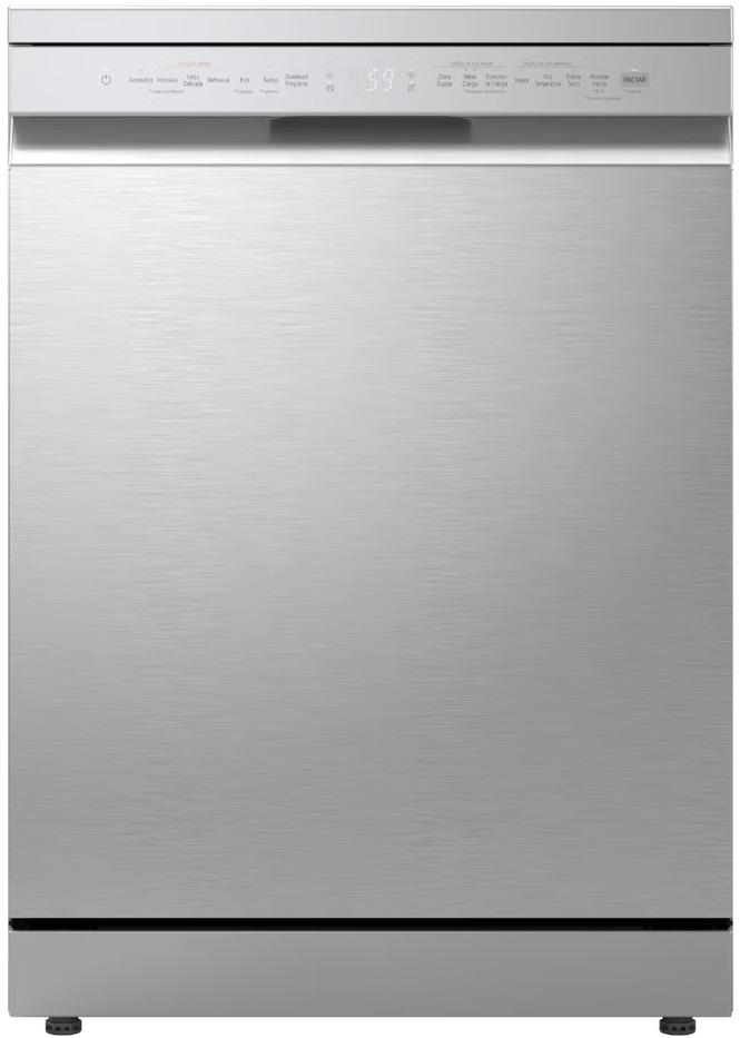 Máquina de Lavar a Loiça TrueSteam DF273FVS 14 Conjuntos (Prime Silver) - LG